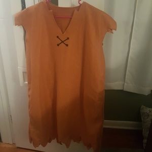 Men's Barney Rubble Halloween Costume